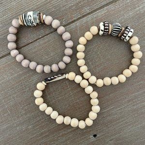 Twine & Twig set of 3 Bracelets